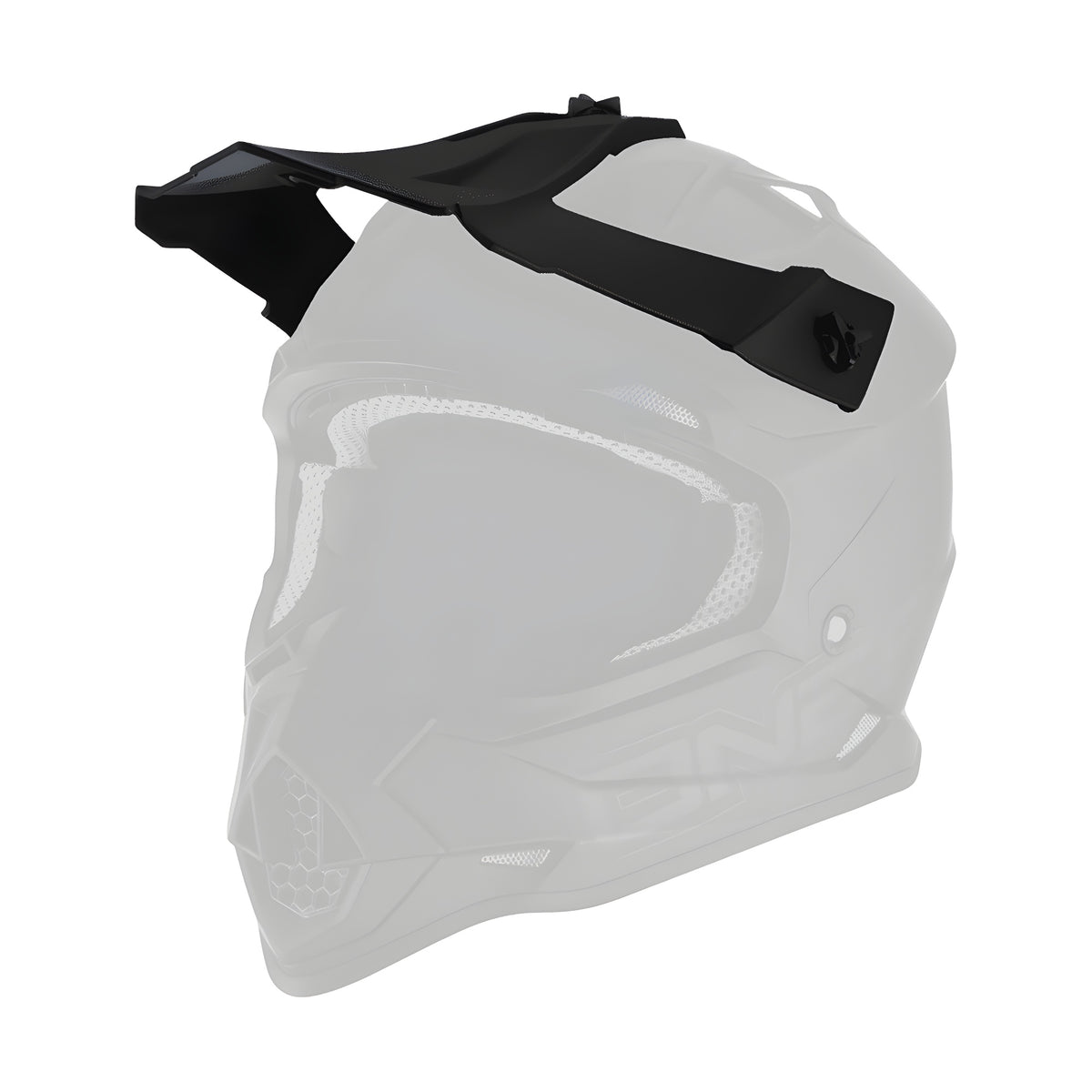 Ersatz Visier 2SRS Helm FLAT Schwarz