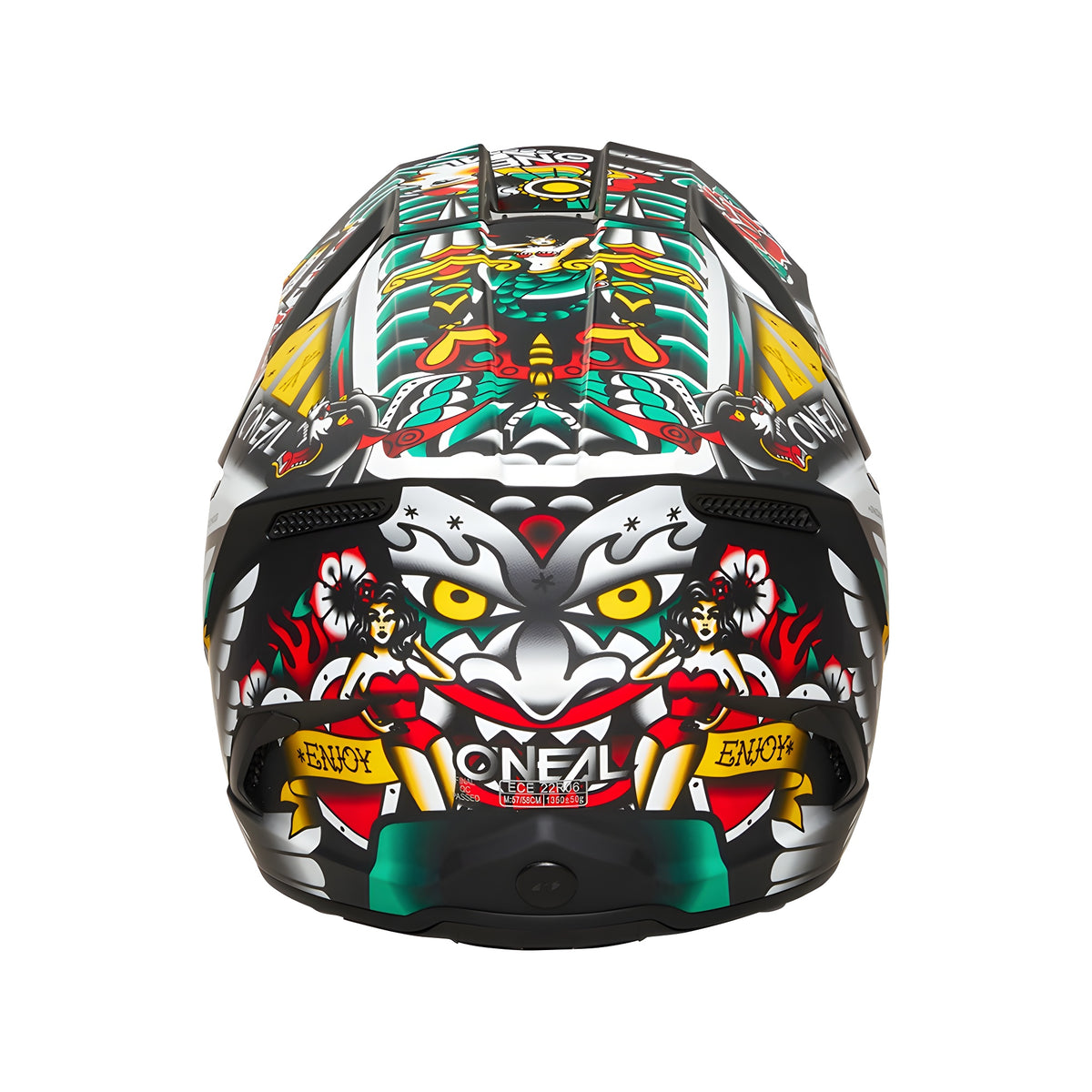 Motocross Youth Helm O'Neal 3SRS Inked ECE22.06 / Quin ready Motorradhelm MX