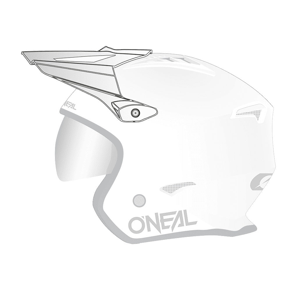 Ersatz Visier O'Neal VOLT für Solid VOLT Helmet