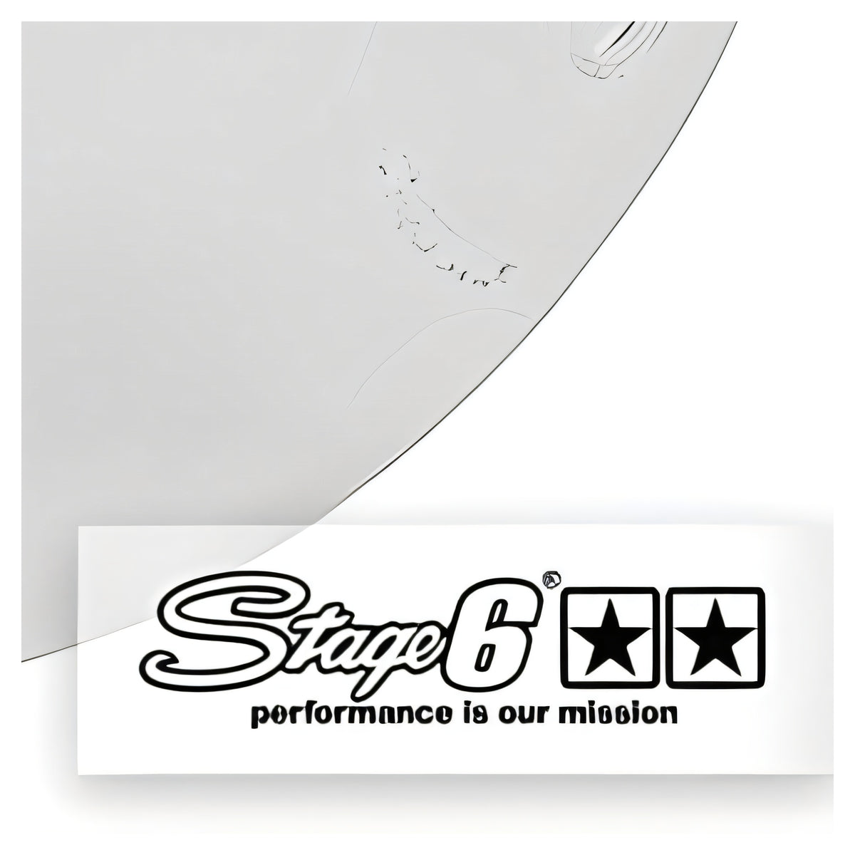 Visier Stage6 für Stage6 Helm, klar, mit Straßenzulassung