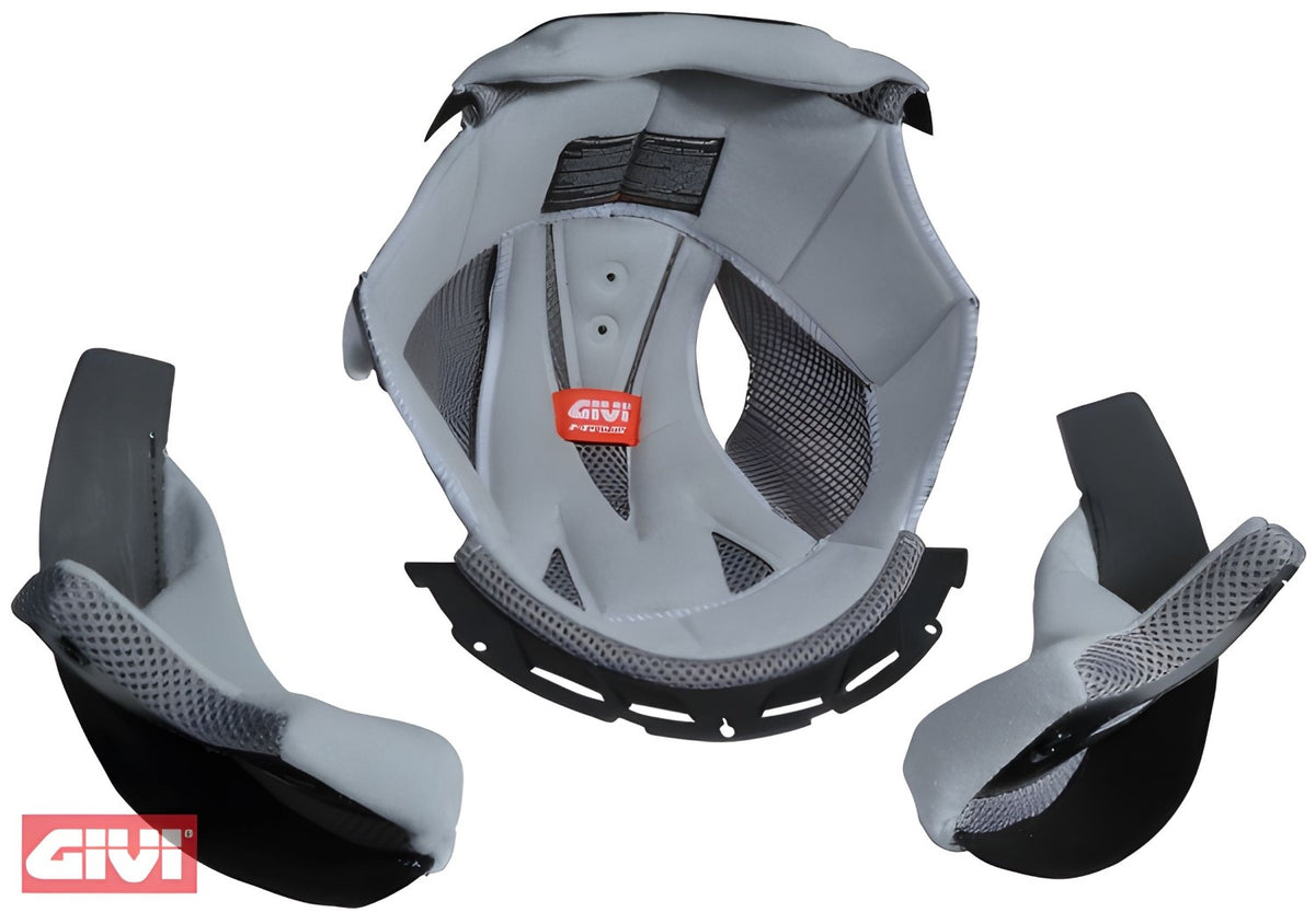 Innenfutter GiVi mit Wangenpolster für HPS X.01 / XPlus Integralhelm
