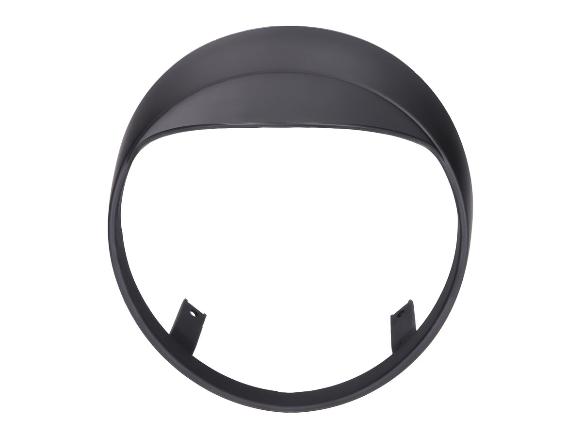 Lampenring mit Schirm schwarz matt für Vespa GTS 300 HPE 2018-, GTS 125 iGet 2019-