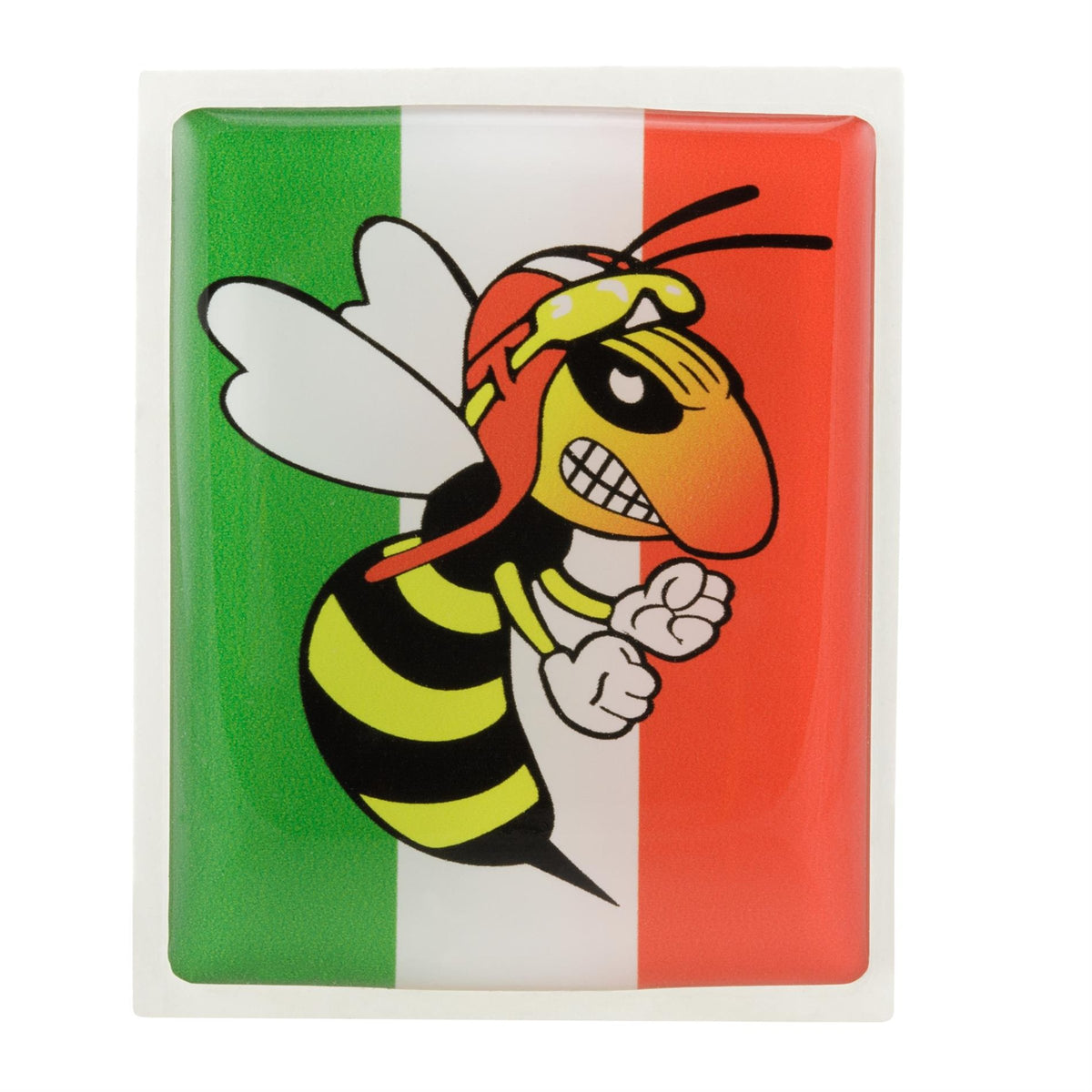 Emblem „wütende Wespe“ für Vespa Kaskade