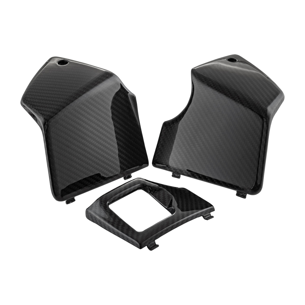 Gepäckfachblende SIP 3-teilig Carbon für Vespa GTS