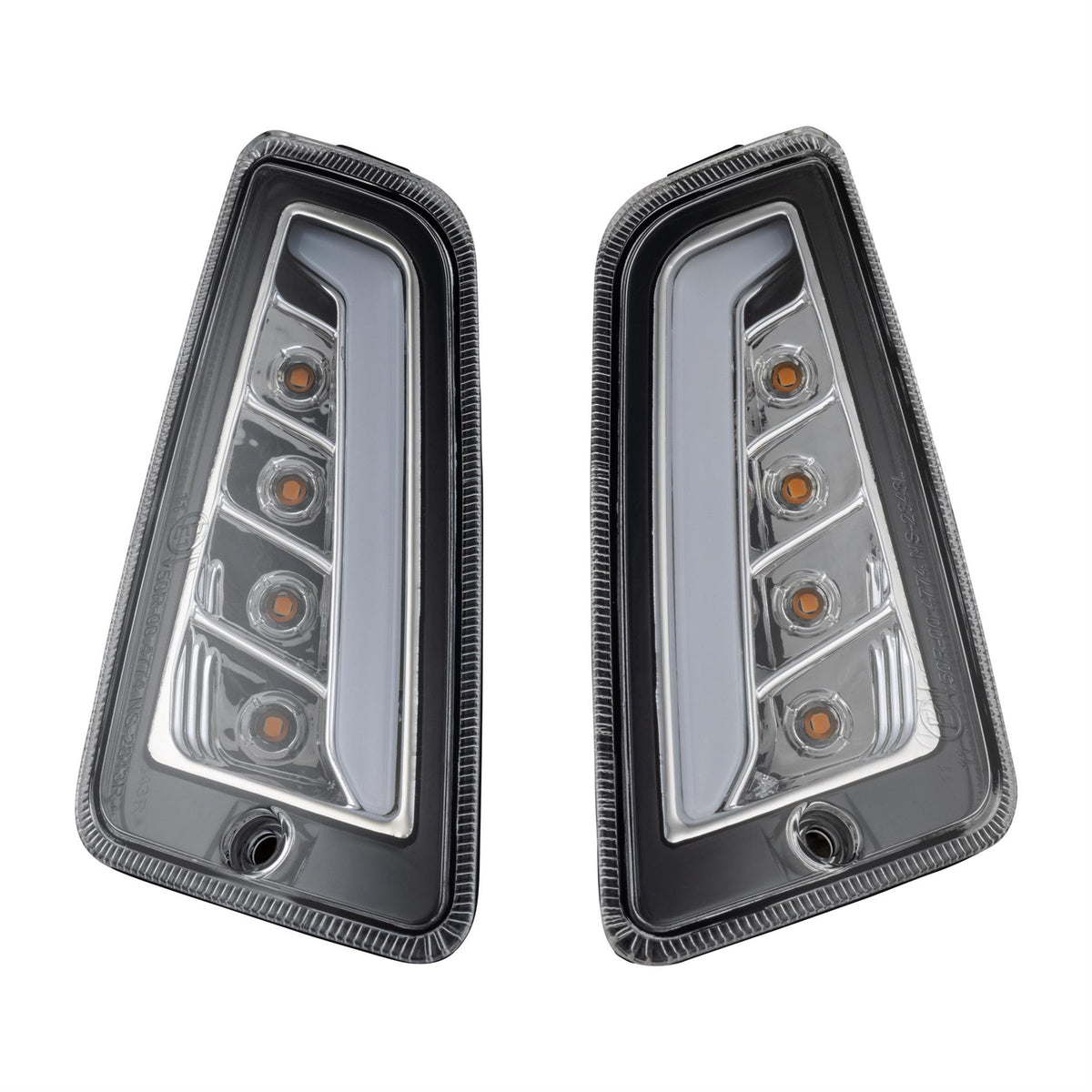 SIP LED Blinker Kit für Vespa GTS/GTV, Klarglas