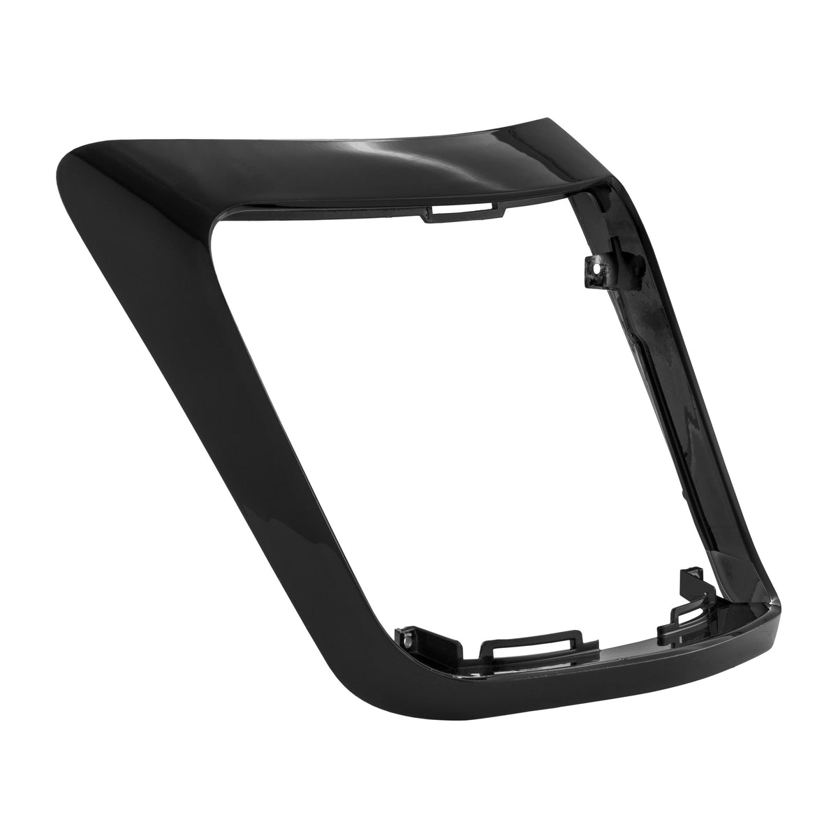 SIP STYLE Rahmen für Rücklicht Vespa GTS/GTV schwarz glänzend