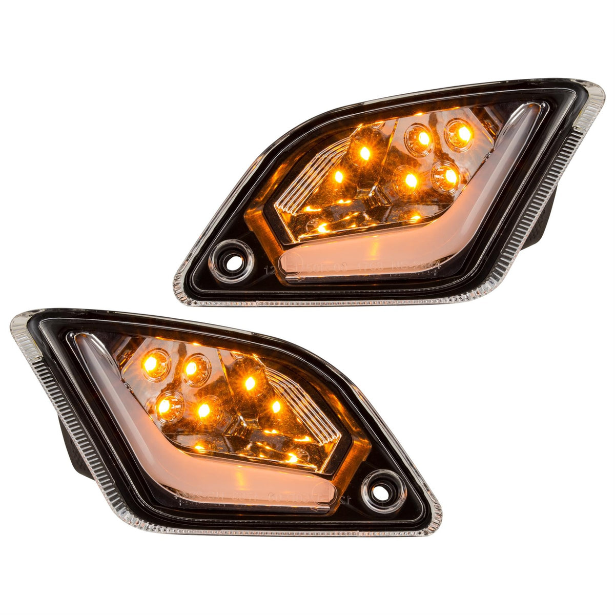 SIP Blinker-Kit vorne/hinten für Vespa GTS/GTV, LED, Klarglas