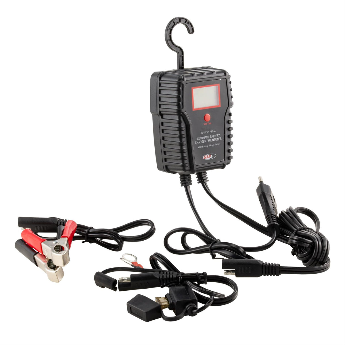 SIP Batterie-Ladegerät 6V/12V mit LCD-Display