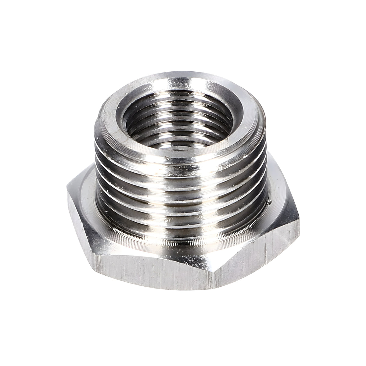 Adapter Reduzierung Lambdasonde M18 / M12 Edelstahl für Vespa GTS, GTV 125-300ccm Euro5