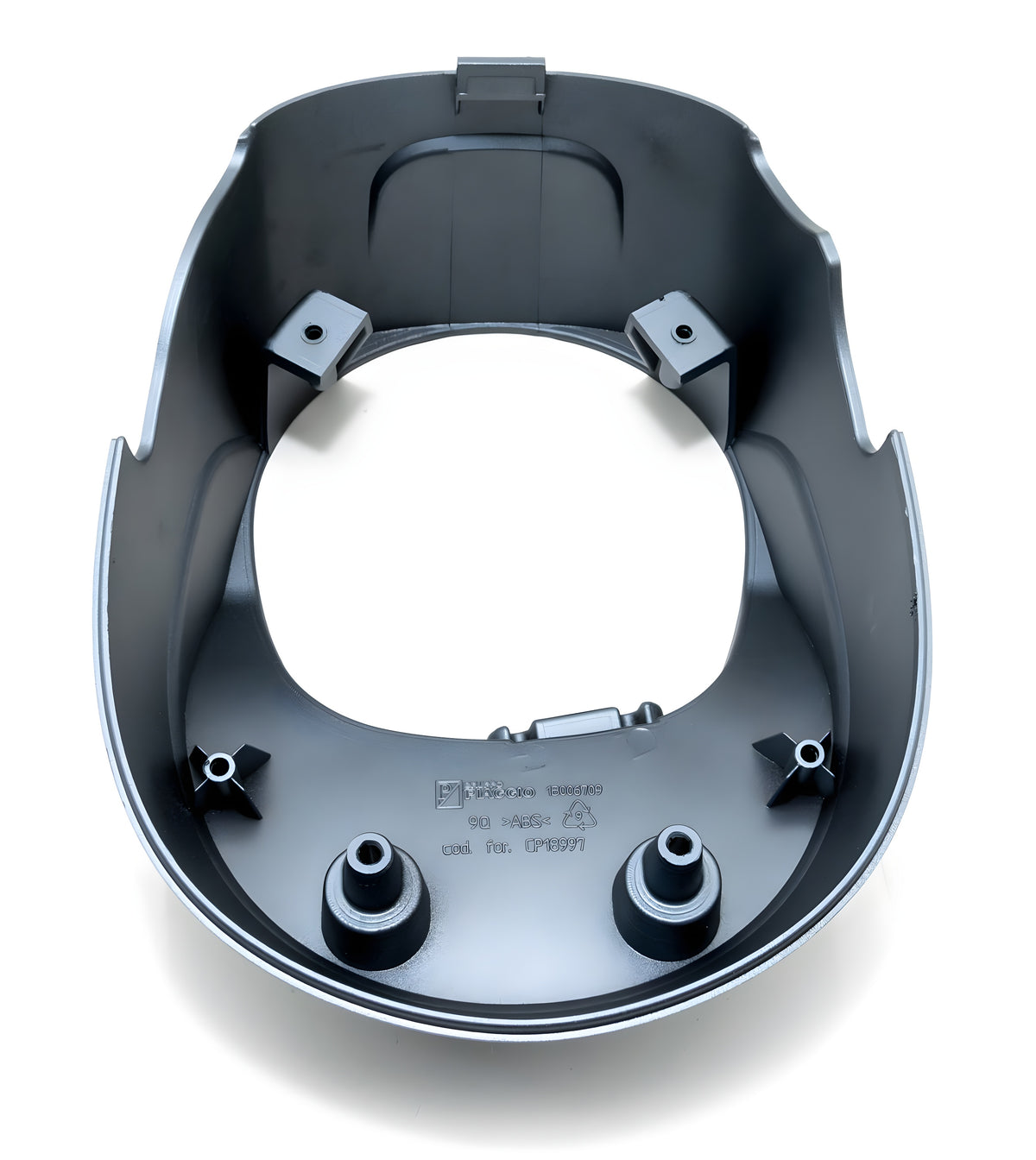 Lenkerverkleidung Piaggio, unten, grau, matt, 1B006709400HX für Vespa Sei Giorni GTV 300 ccm