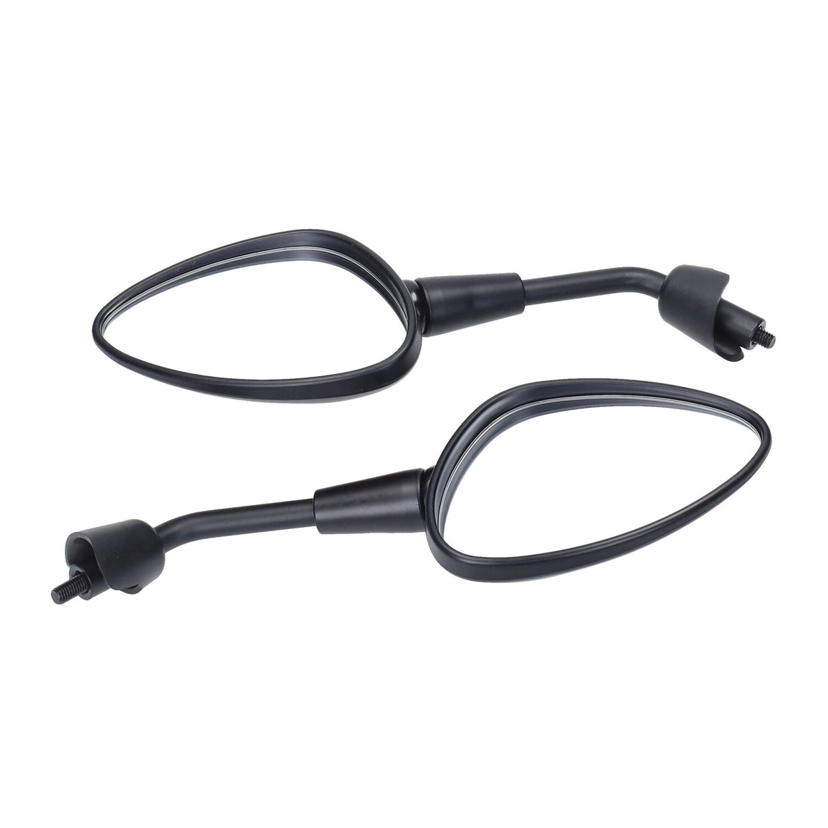 Spiegel Set DMP kurz Vespa schwarz matt Sprint