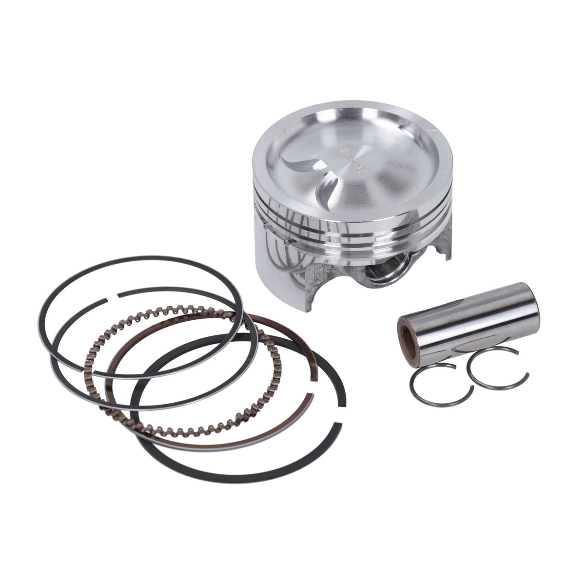 Kolben Polini euro-4/5 (80cc) 49mm Piaggio-Roller 4t-4v, Piaggio-Roller 4t-3v I-get 204.1008 – Vespa Primavera, Sprint