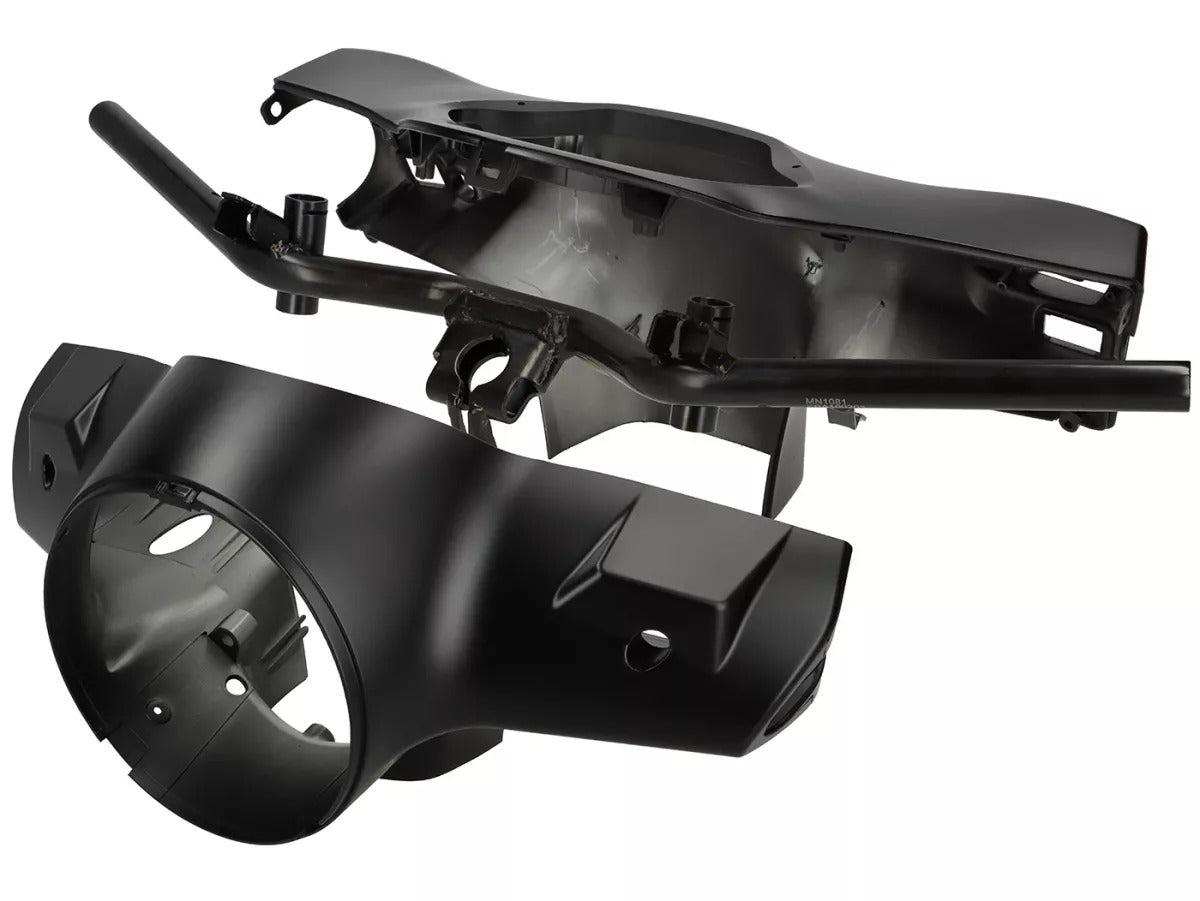 Lenker Moto-Nostra Sport komplett Drop Bar Vespa GTS 125-300 2018-2022 schwarz grundiert Grundierung 3-teilig mn1081