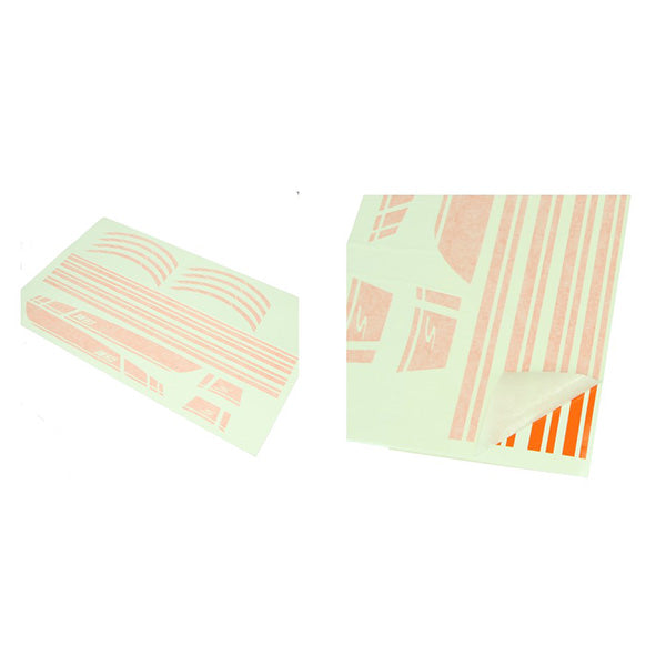 Aufkleber-Set Sport euro-2/4/5 AMG orange 16-teilig Primavera, Sprint