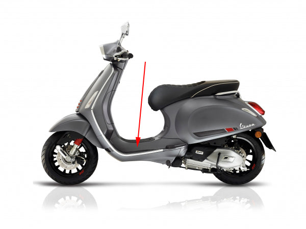 Trittbrett Piaggio Original Titangrau 707/C Sprint sport 67361200hq