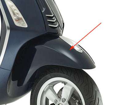 Kotflügel vorne Piaggio Original Blau midnight 222 Primavera 1b000947000de
