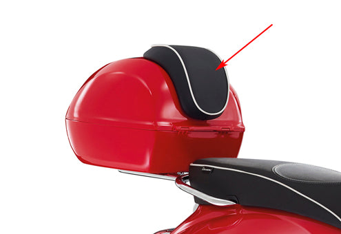 Rückenlehne Piaggio Original Topcase schwarz Primavera, Sprint 1b001189000n