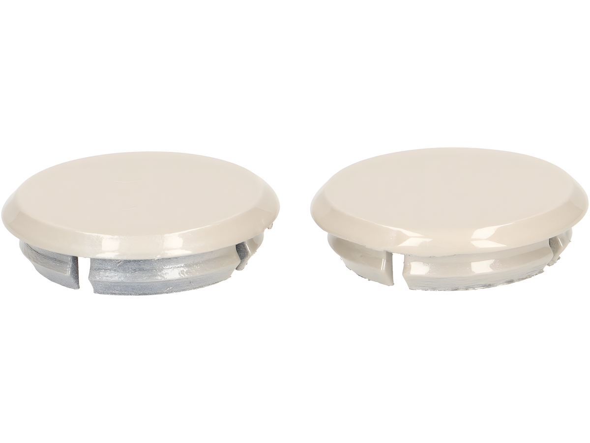 Abdeckkappen-Set Moto Nostra Spiegellöcher für beige Avvolgente (Q01) für Vespa GTS 125 Keyless, GTS 300 HPE Keyless