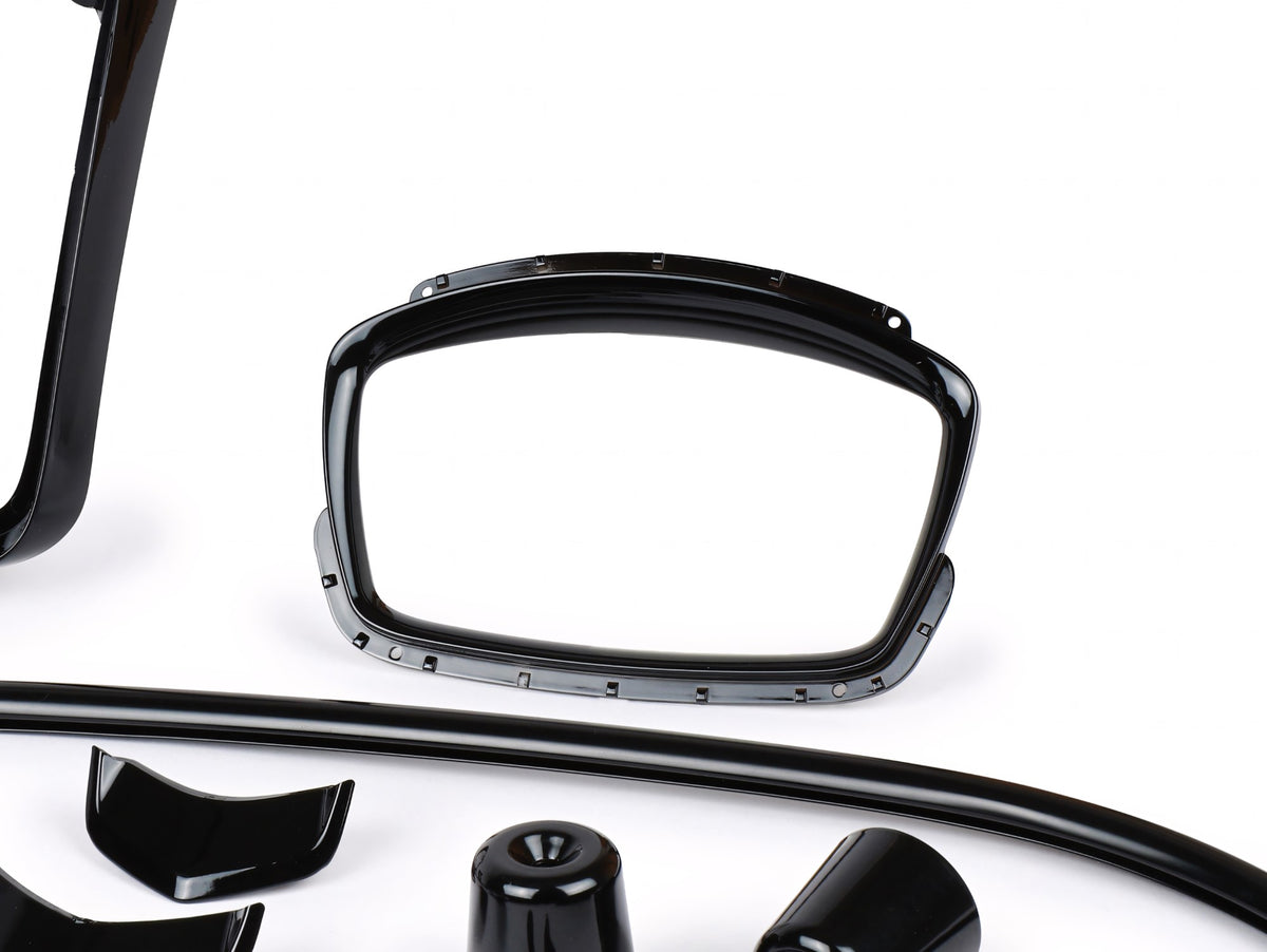 Styling-Kit Moto Nostra "Black Collection" schwarz glänzend für Vespa GTS 300 Super HPE Supertech, GTS 125 Super Supertech (ZAPMA3600, ZAPMA3700)