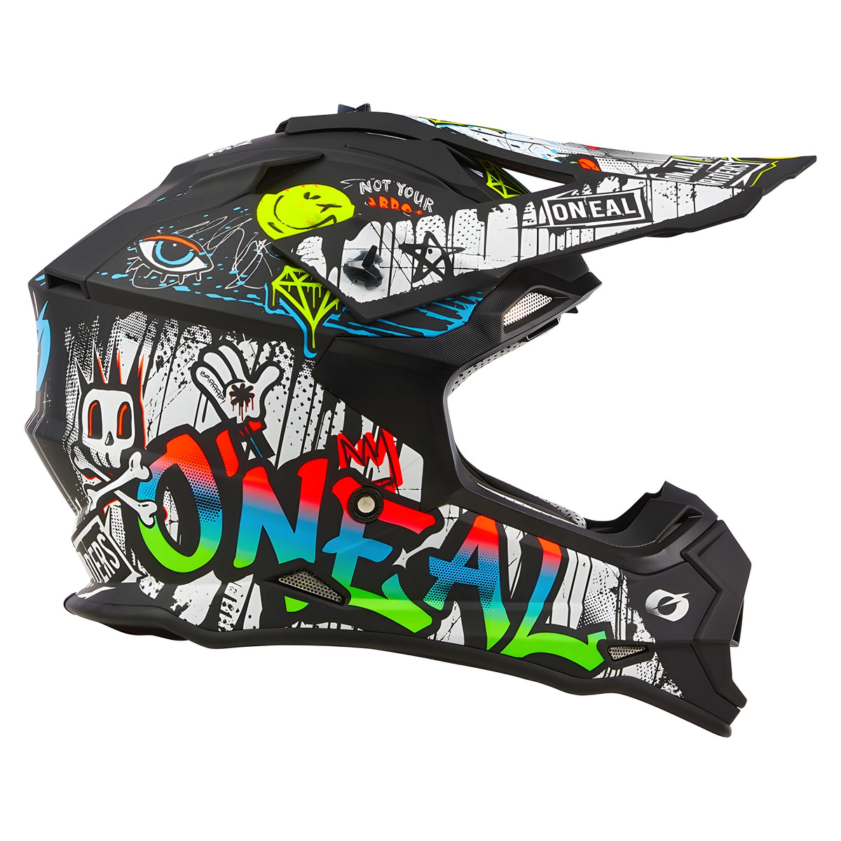 Motocross Helm O'Neal 2SRS Rancid ECE22.06 Motorradhelm MX