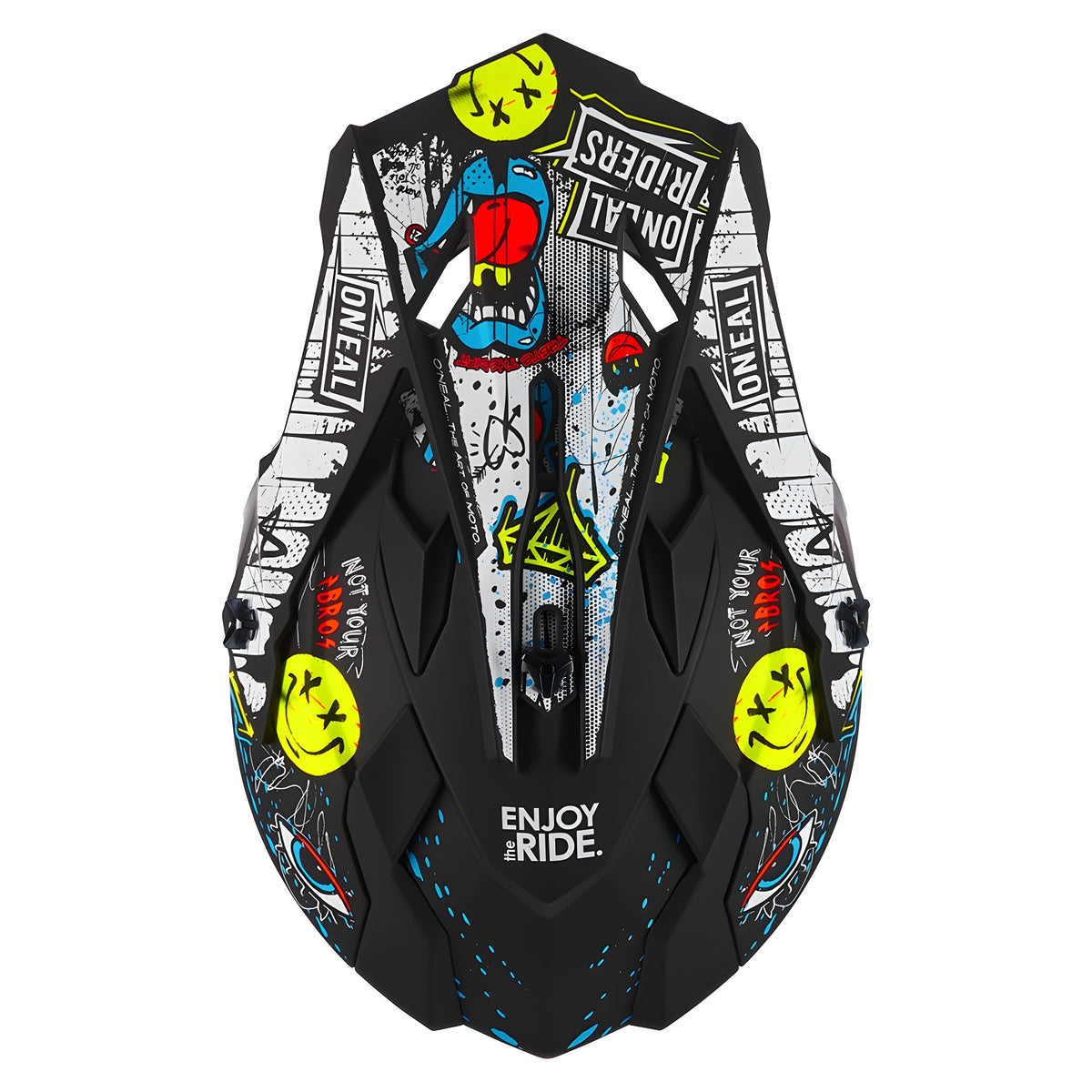 Motocross Helm O'Neal 2SRS Rancid ECE22.06 Motorradhelm MX