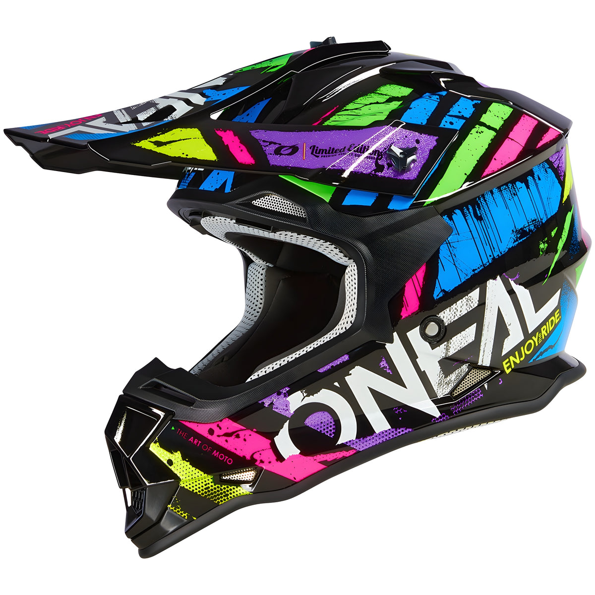 Motocross Helm O'Neal 2SRS Glitch ECE22.06 Motorradhelm MX