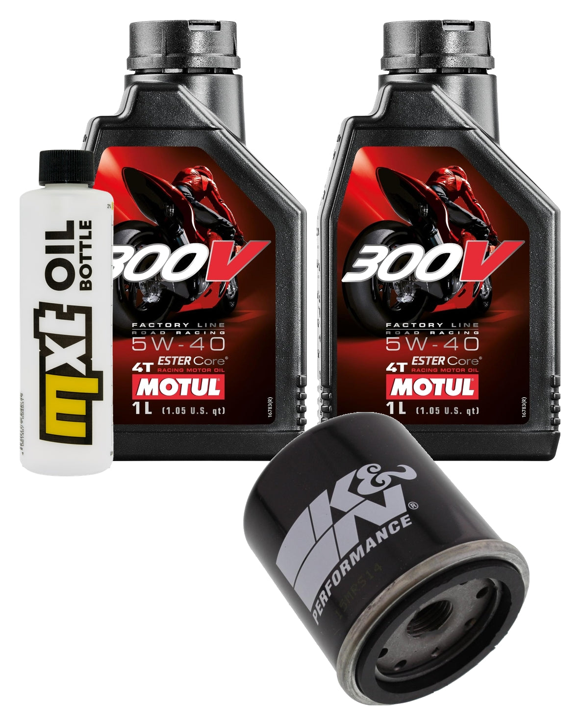 Inspektionspaket 2L 5W-40 + Ölfilter für Aprilia Compay Custom, Vespa GTS 125 / 300 ccm Bj. 2009 - 2020