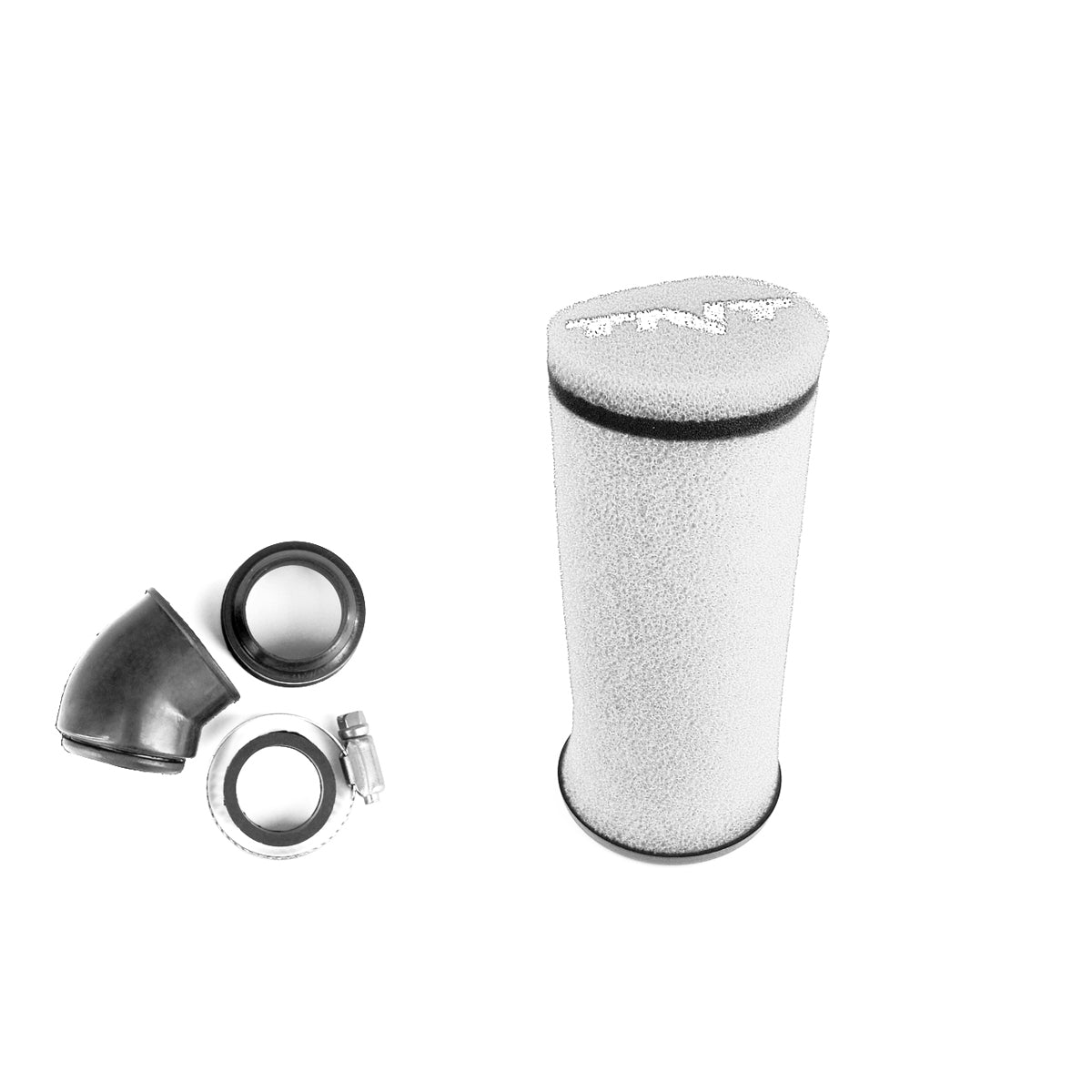 Luftfilter Carenzi Ø 50mm für PWK, weiß