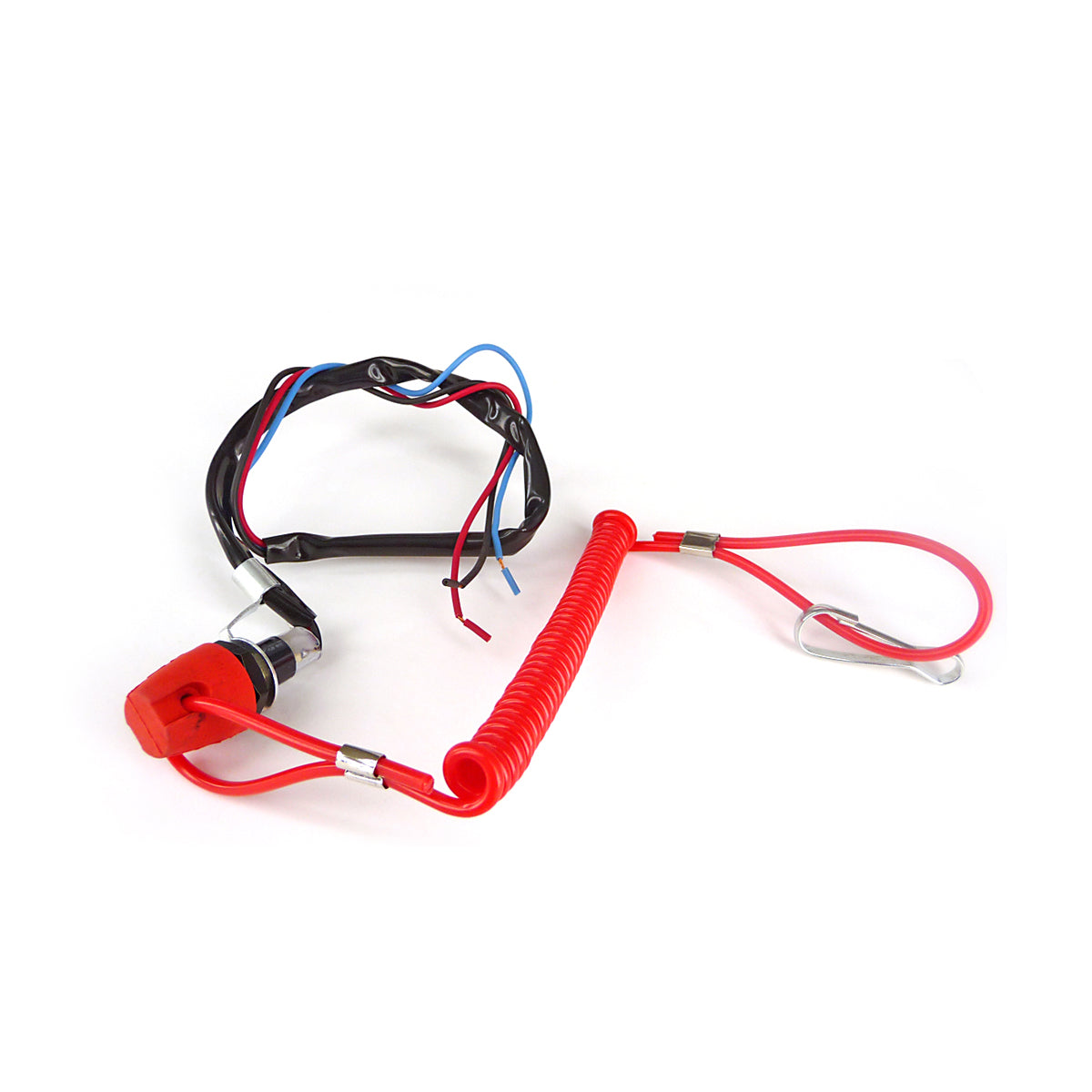 Kill Switch TNT Zündunterbrecher Rahmen ME9 inkl. Lanyard, rot