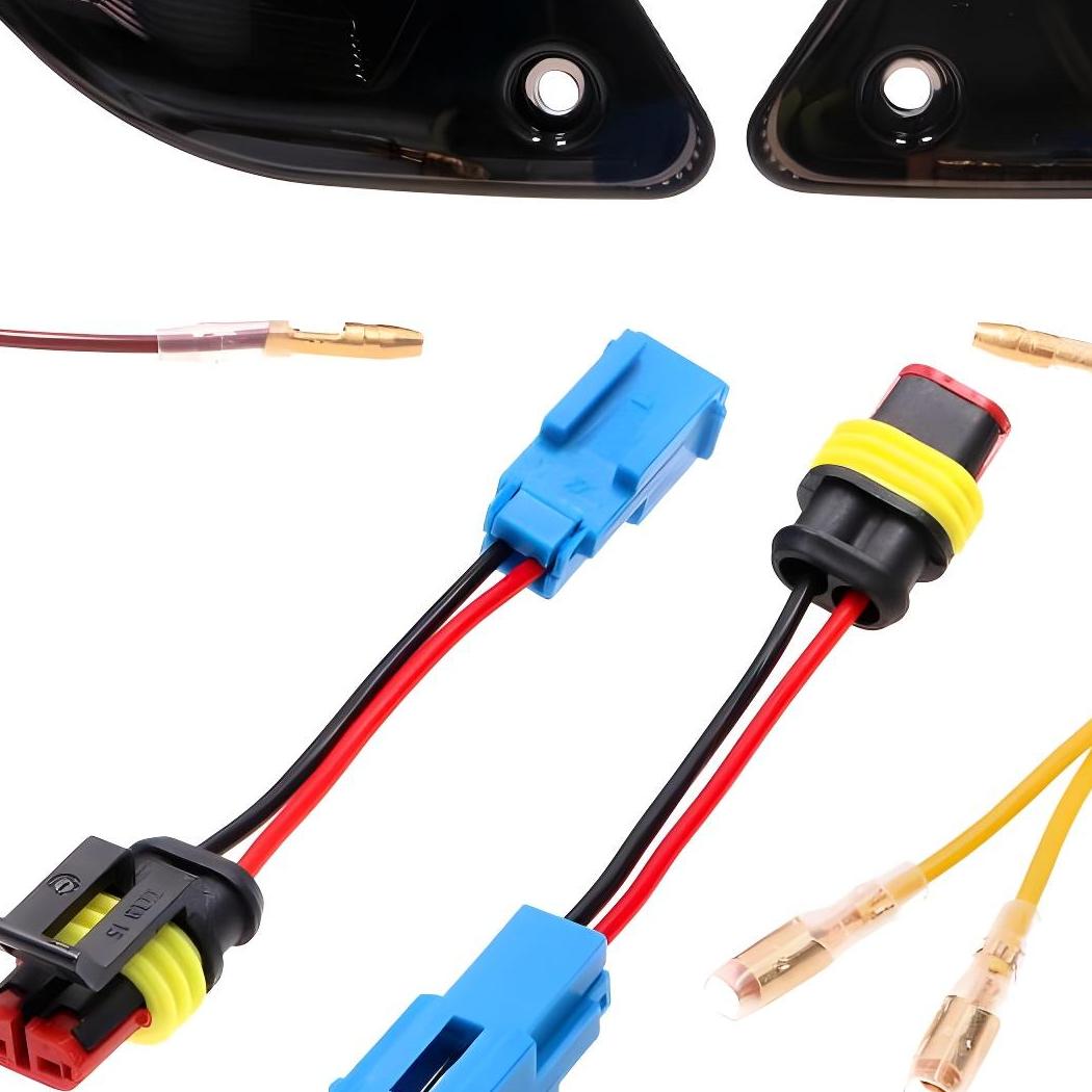 Blinker Set hinten LED rauchgrau getönt für Vespa GT, GTL, GTV, GTS 125-300 mit E-Zulassung