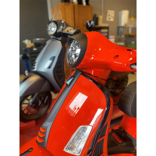 Lampenring SIP für Vespa GTS, chrom