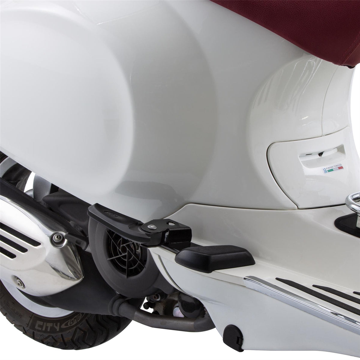 SIP Fußrasten klappbar schwarz für Vespa Primavera & Sprint