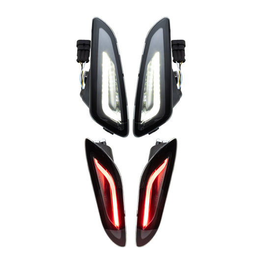 Blinker Kit SIP x KOSO LED vorne & hinten – Vespa Primavera/Sprint