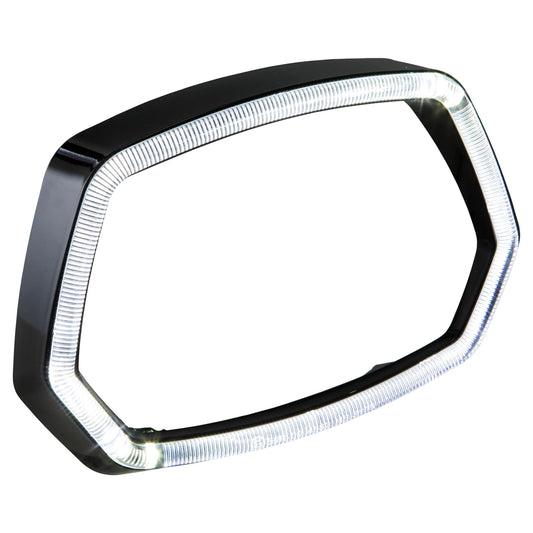 SIP LED-Lampenring für Vespa Sprint, schwarz glänzend