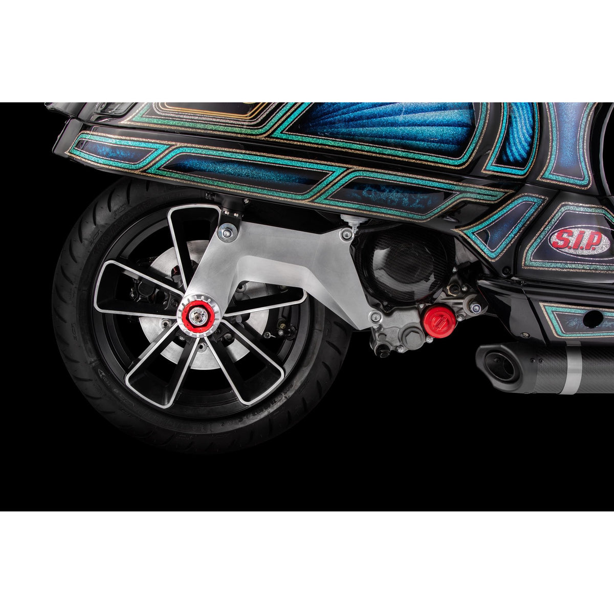 SIP SERIES PORDOI Felge 3.00x13 ET20 schwarz matt