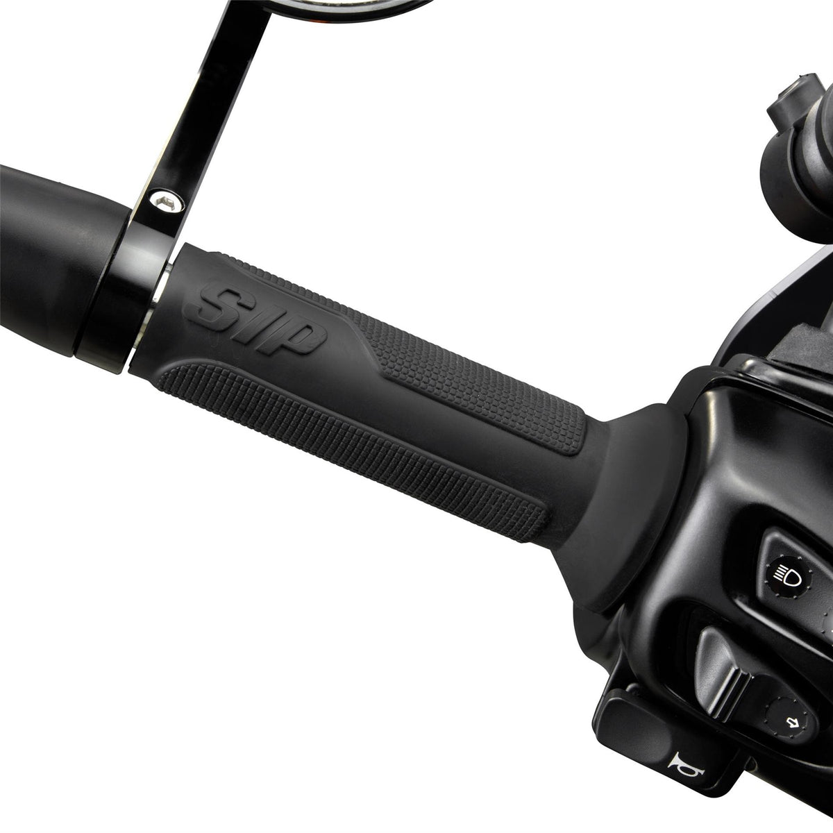 SIP SERIES PORDOI Griffe schwarz für Vespa