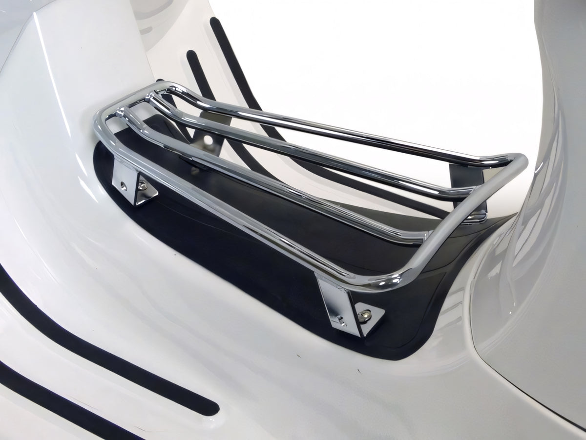 Gepäckträger Durchstieg Moto Nostra für Vespa GTS 125-300, GTV, GTL, GT