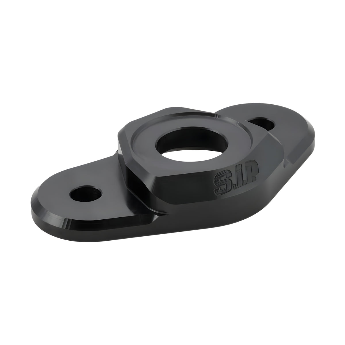 Stoßdämpferankerplatte SIP Performance 7mm Tieferlegung schwarz für Vespa GTS, GTS Super, GTV, GT 60, GT, GT L 125-300ccm 4T LC