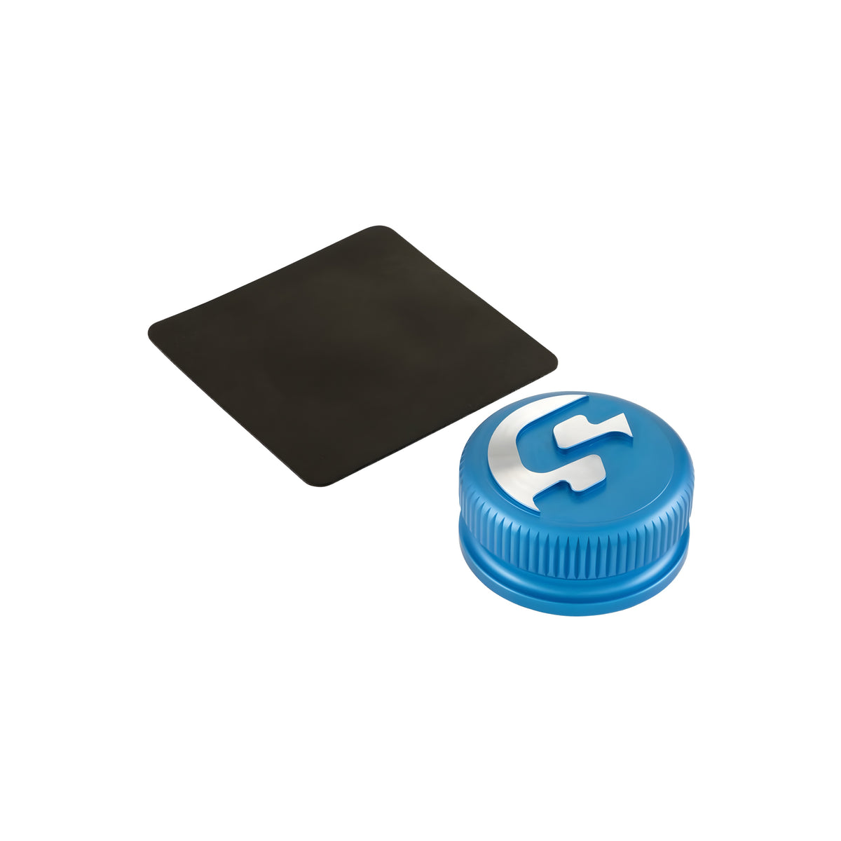 Tankdeckel SIP Series Pordoi Aluminium CNC blau matt eloxiert magnetisch für Vespa ET2, ET4, LX, LXV, S, Primavera, Sprint, 946, GTS, GTS Super, GTV, GT 60, GT, GT L 50-300ccm 2T, 4T