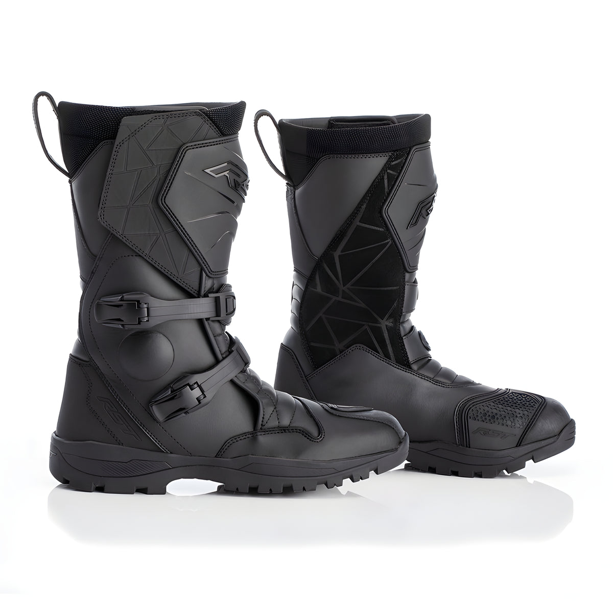 Motorradstiefel RST Adventure-X wasserdicht schwarz