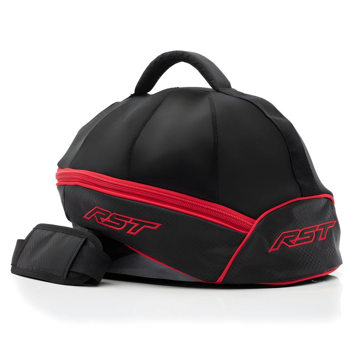 Helmtasche RST Helmet schwarz / rot
