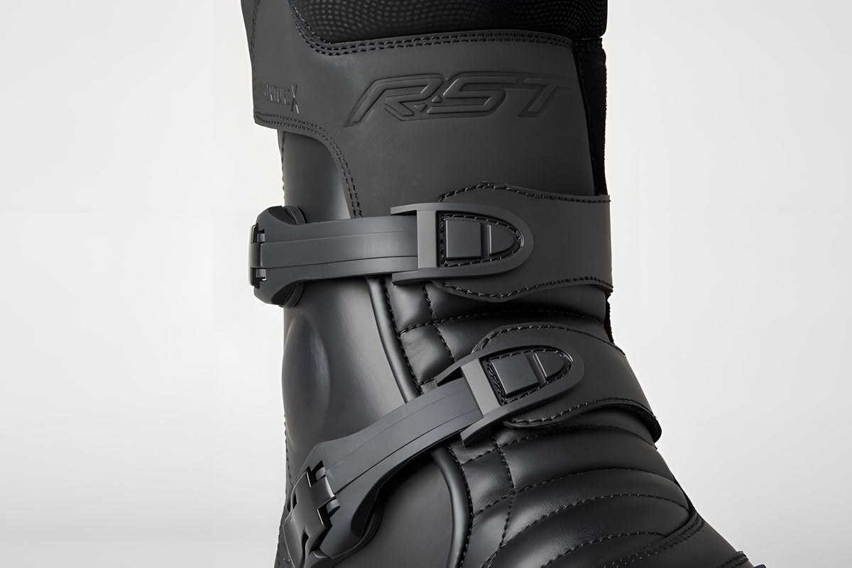 Motorradstiefel RST ADV-X mid wasserdicht schwarz CE