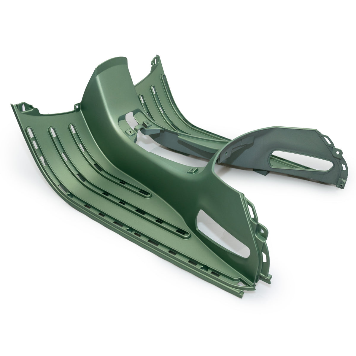 Fußraumabdeckung Piaggio Trittbrett, grün, VV grün 344/A für Vespa GTV, 65663750VV