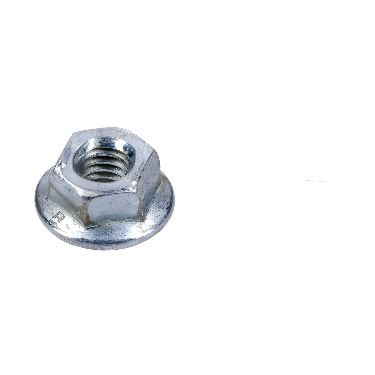 Mutter Piaggio Bund / Flansch, M6x1,0 mm, 219277 für Vespa GTS 3 Super, Piaggio Hexagon Sport 15 MP3 4 LT Liberty 5 RST LX LXT 18 X8 PX 5 Free Gilera