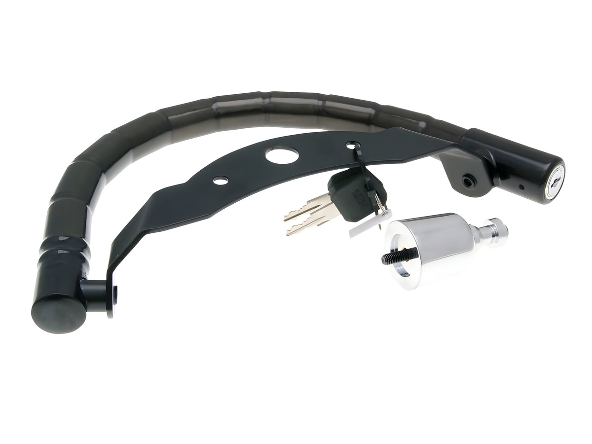 Diebstahlsicherung Roller + Helm Urban Security Practic für Benelli Macis 125 2015-