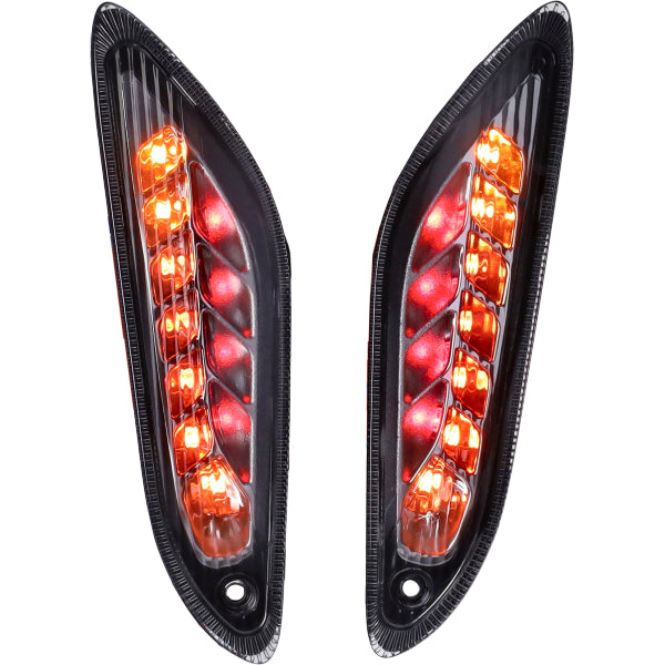 Blinker Set DMP LED Deluxe Blinker + Rück-/Bremslicht hinten Schwarz/Rauch Primavera, Sprint