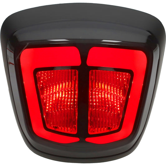 Rücklicht Power1 E-Zulassung LED Rauch euro-4/5 schwarz matt Primavera, Sprint