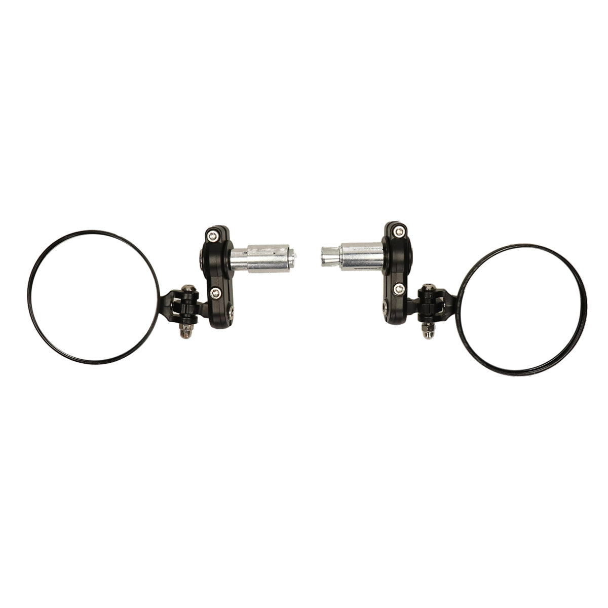 Spiegel Set DMP Lenkerhalterung um Lenkerende CNC u.a. Zip/Sprint/GTS carbon GTS alle Modelle, roller, Sprint, Zip