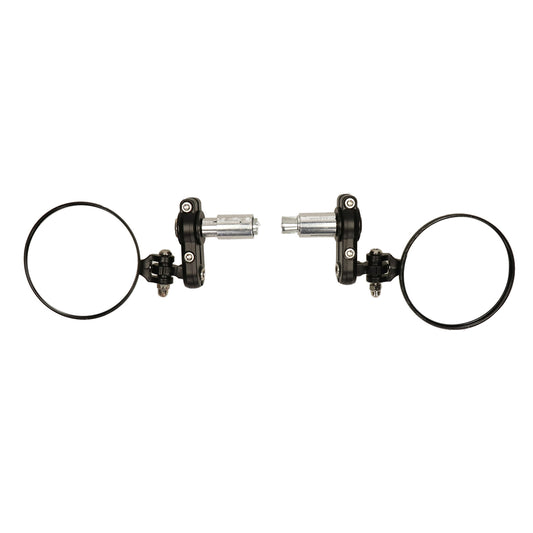 Spiegel Set DMP Lenkerhalterung um Lenkerende CNC u.a. Zip/Sprint/GTS carbon GTS alle Modelle, roller, Sprint, Zip
