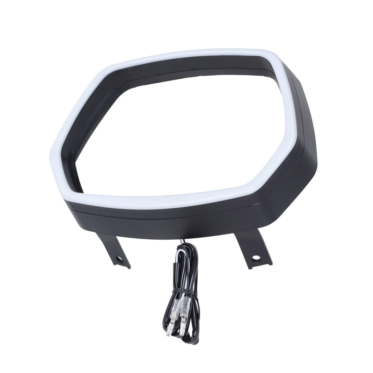 Scheinwerferzierring DMP LED EVO-1 schwarz matt Vespa, Sprint